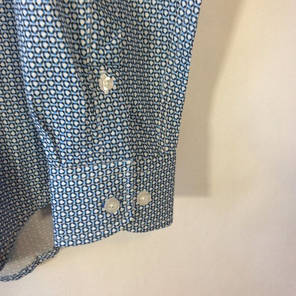 Report Collection X4 Performance Stretch Size M/M 151/2” 34” Button Down Shirt - Picture 2 of 5